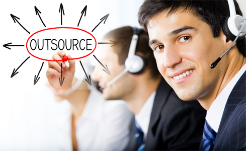 Outsourced call center services