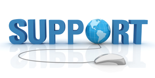 chat and email support